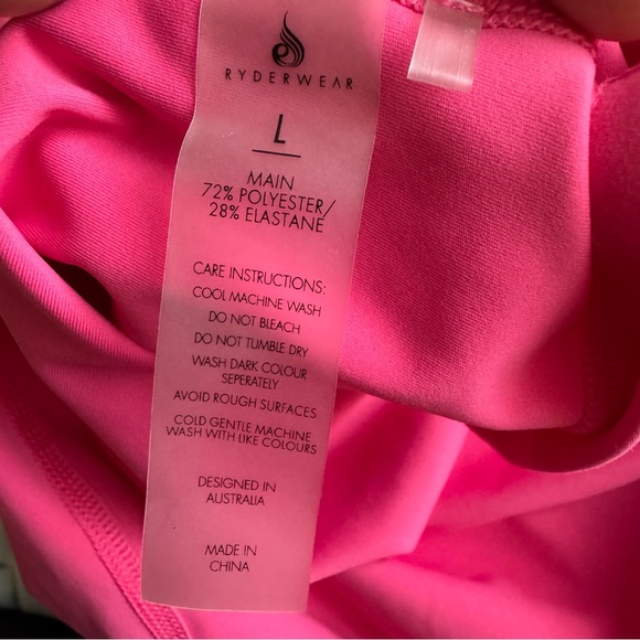 RYDERWEAR TOP  M  VGUC PINK - Picture 11 of 11